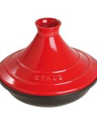 Staub Таjine изработен от чугун с керамичен капак 28 см Cherry -