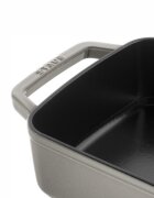 Staub Тава за фурна чугун 30 × 20 см Graphite Grey -