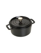 Staub Тенджера Cocotte чугун 18 см/1.7л Black -