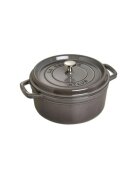 Staub Тенджера Cocotte чугун 18 см/17 л Graphite Grey -