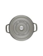 Staub Тенджера Cocotte чугун 18 см/17 л Graphite Grey -