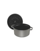 Staub Тенджера Cocotte чугун 18 см/17 л Graphite Grey -