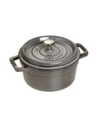Staub Тенджера Cocotte чугун 20 см/22 л Graphite Grey -