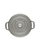 Staub Тенджера Cocotte чугун 20 см/22 л Graphite Grey -