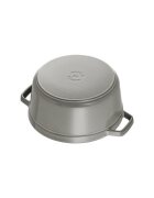Staub Тенджера Cocotte чугун 20 см/22 л Graphite Grey -