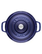 Staub Тенджера Cocotte чугун 22 см/26 л Dark Blue -