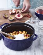 Staub Тенджера Cocotte чугун 22 см/26 л Dark Blue -