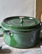 Staub Тенджера Cocotte чугун 28 см/67 л Basil -