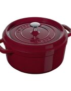 Staub Тенджера Cocotte чугун 28 см/675 л Bordeaux -