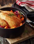 Staub Тенджера Cocotte чугун 30 см/835 л Black -
