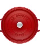 Staub Тенджера Cocotte чугун 30 см/835 л Cherry -