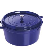 Staub Тенджера Cocotte чугун 30 см/835 л Dark Blue -