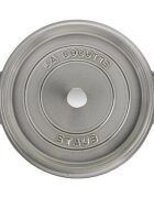 Staub Тенджера Cocotte чугун 30 см/835 л Graphite Grey -