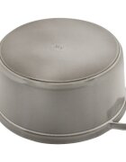Staub Тенджера Cocotte чугун 30 см/835 л Graphite Grey -