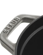 Staub Тенджера Cocotte чугун 30 см/835 л Graphite Grey -