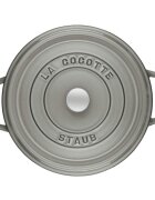 Staub Тенджера Cocotte чугун 34 см/126 л Graphite Grey -