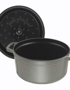 Staub Тенджера Cocotte чугун 34 см/126 л Graphite Grey -