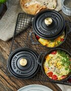 Staub Тенджера Cocotte чугунена 12 см/04 л Black -