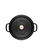 Staub Тенджера Cocotte чугунена 20 см/22 л Black -