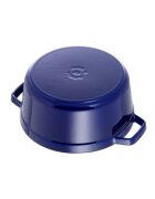 Staub Тенджера Cocotte чугунена 24 см/38 л Dark Blue -