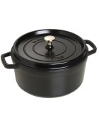Staub Тенджера Cocotte чугунена 26 см/52 л Black -