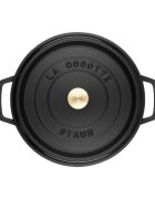 Staub Тенджера Cocotte чугунена 26 см/52 л Black -