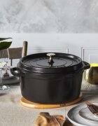 Staub Тенджера Cocotte чугунена 26 см/52 л Black -
