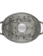 Staub Тенджера "Cocotte cochon" чугун 17см/1л Graphite Grey -
