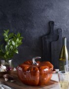 Staub Тенджера Cocotte с форма на тиква чугун 24 см/345 л Cinnamon - Sta