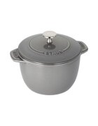 Staub Тенджера Cocotte за готвене на ориз чугун 16 см/175 л Graphite Gre