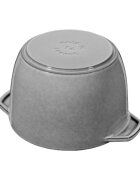Staub Тенджера Cocotte за готвене на ориз чугун 16 см/175 л Graphite Gre