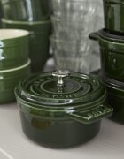 Staub Тенджера Mini-Cocotte чугун 10 см/025 л Basil -
