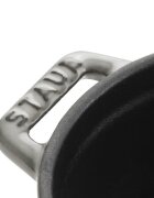 Staub Тенджера Mini-Cocotte чугун 10 см/025 л Graphite Grey -
