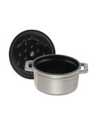 Staub Тенджера Mini-Cocotte чугун 10 см/025 л Graphite Grey -