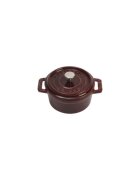 Staub Тенджера Mini-Cocotte чугун 10 см/025 л Grenadine -