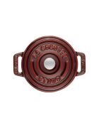 Staub Тенджера Mini-Cocotte чугун 10 см/025 л Grenadine -