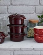 Staub Тенджера Mini-Cocotte чугун 10 см/025 л Grenadine -