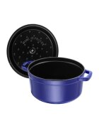 Staub Тенджера от гамата Cocotte 20 см/22 л цвят "Dark Blue" -