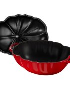Staub Тенджера с форма на домат чугун 25 см/29л Cherry -