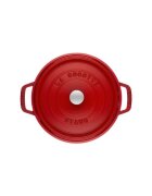 Staub Тенджера за готвене чугун 20см/2.2л Cherry -