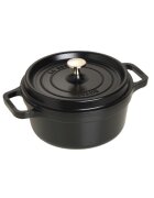 Staub Тенджера за готвене чугун 22 см/2.6л Black -
