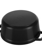 Staub Тенджера за готвене чугун 22 см/2.6л Black -