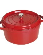 Staub Тенджера за готвене чугун 28 см/6.7л Cherry -