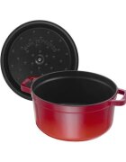 Staub Тенджера за готвене чугун 28 см/6.7л Cherry -