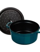 Staub Тенджера за готвене Cocotte чугун 26cm/525L La Mer -
