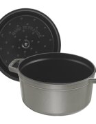 Staub Тенджера за готвене Cocotte чугун 28cm/67L Graphite Grey -