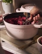 Staub Тенджера за готвене Cocotte чугунена 24 см/37 л Sorbet Rose - Stau
