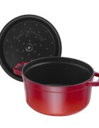 Staub Тенджера за готвене Cocotte от чугун 26 см/52 л Cherry -