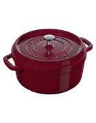 Staub Тенджера за готвене Cocotte от чугун 26см / 5.2L Bordeaux -