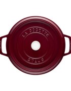Staub Тенджера за готвене Cocotte от чугун 26см / 5.2L Bordeaux -